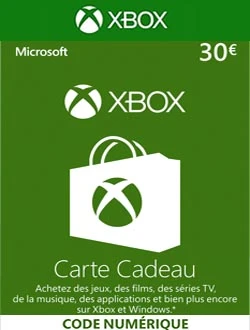 Carte Xbox 30€